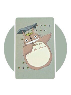 Studio Ghibli Anime Art Trading Card (II01): Oh-Totoro and Soot Sprites